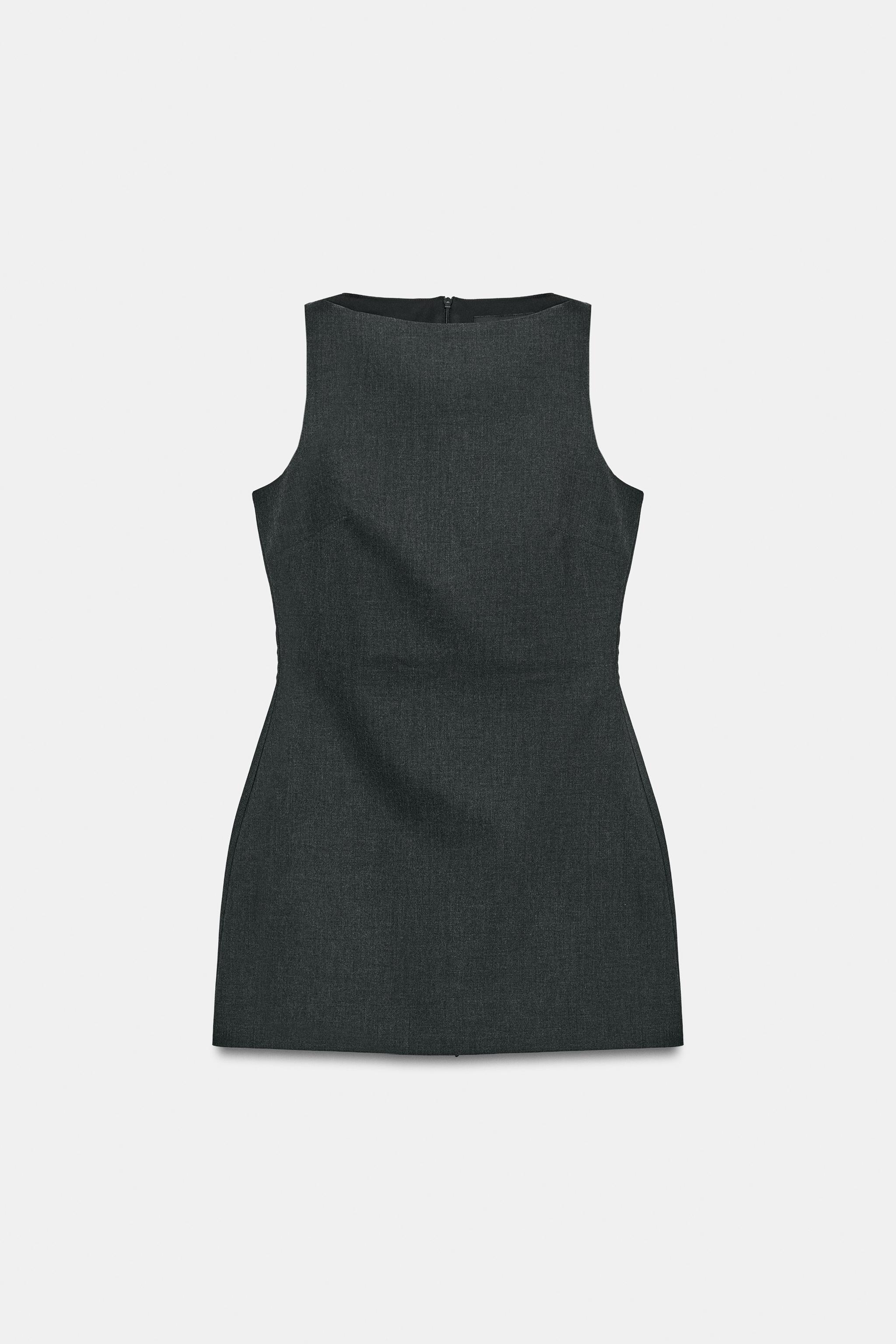 ROBE COURTE COL BATEAU