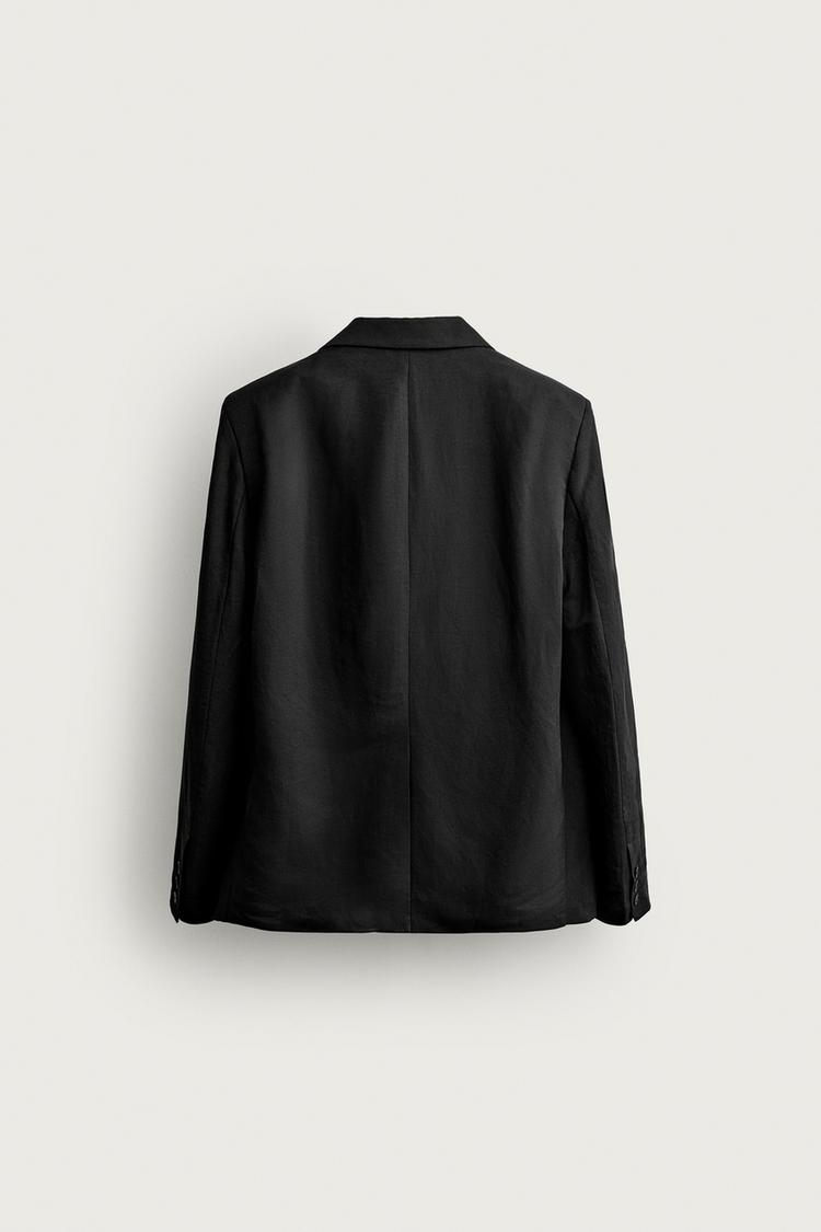 Blazer de traje texturizado 7