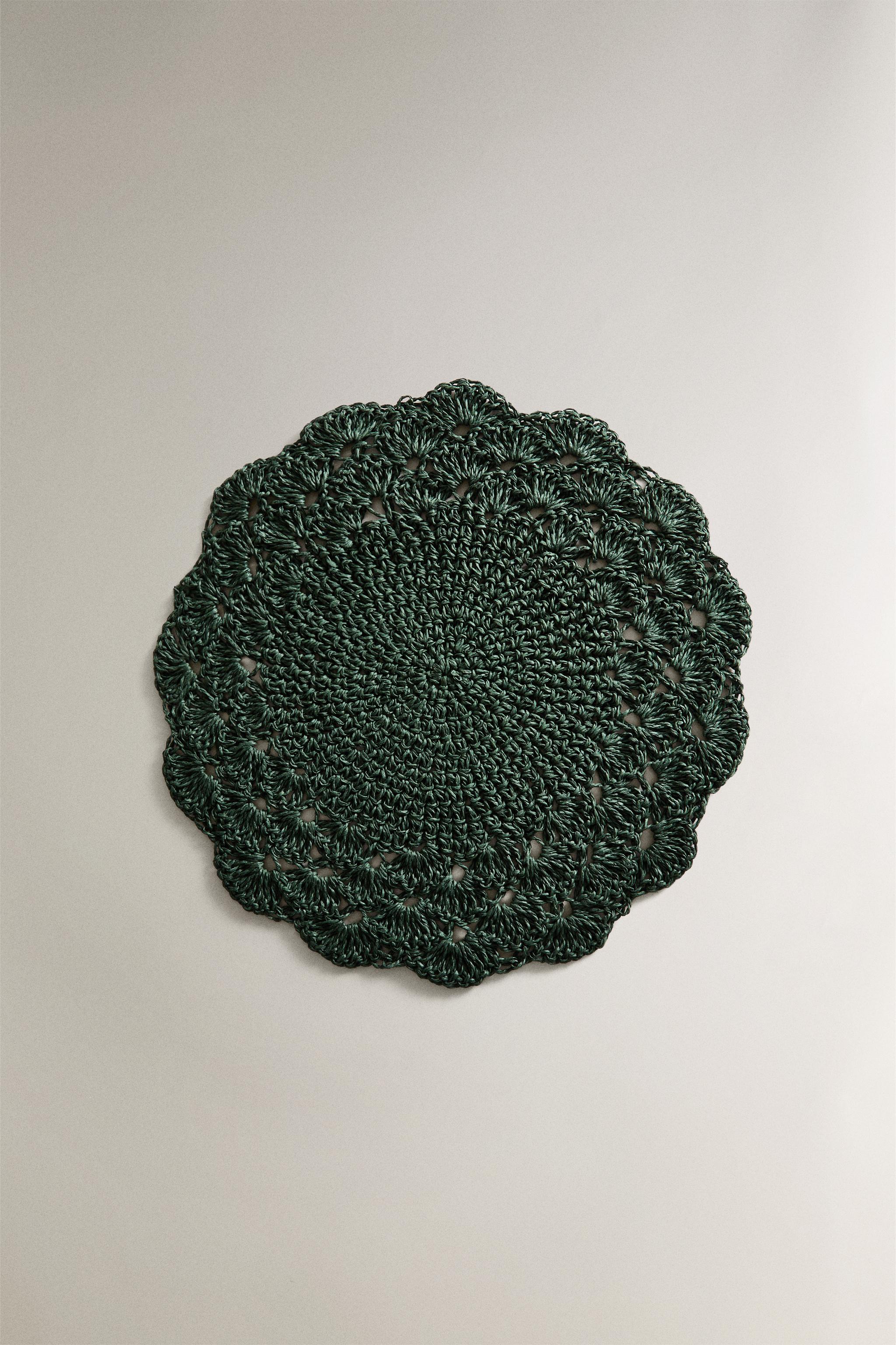 SET DE TABLE PAPIER TRESSÉ NOËL