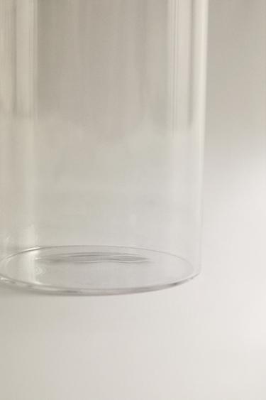 BOROSILICATE CHRISTMAS TUMBLER WITH CANDY CANE - Green by Zara - Image 3