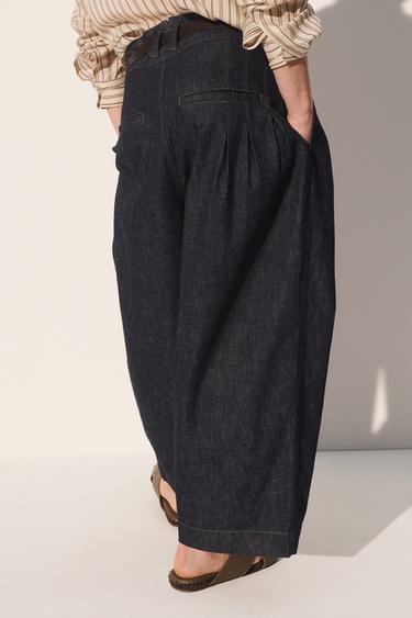 BALLOON FIT JEANS - Blue by Zara - Image 2