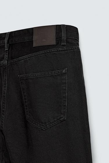 SLIM FIT CROPPED JEANS - Black by Zara - Image 9