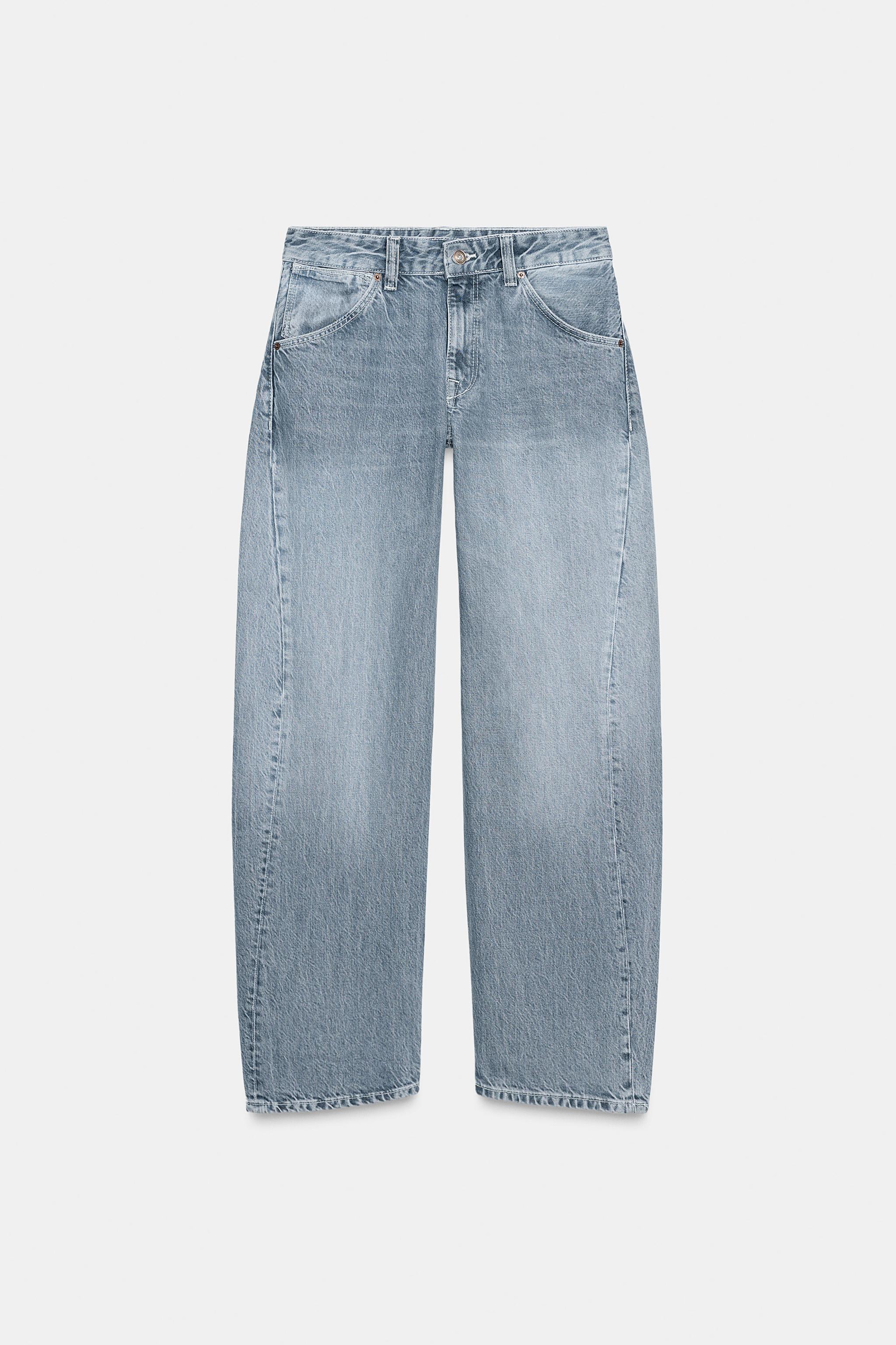 クロップ丈ジーンズ - レディース | ZARA