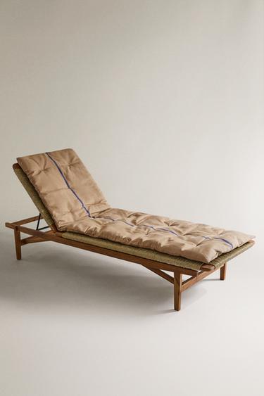 STRIPED LINEN AND COTTON TOPPER - Light beige by Zara - Image 4