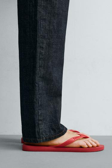 HAVAIANAS ® x ZARA SANDALS - Red by Zara - Image 0