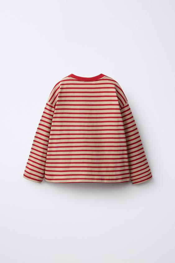T-SHIRT À RAYURES WINNIE L'OURSON © DISNEY - rayures de Zara - Image 1