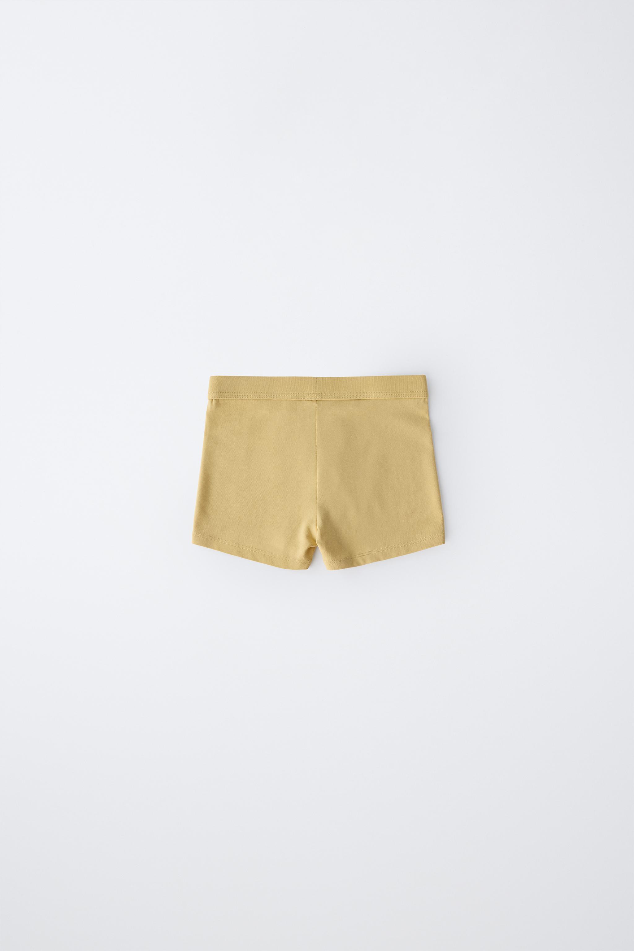 PACK DE CINQ BOXERS ÉTIQUETTE (6-14 ANS)