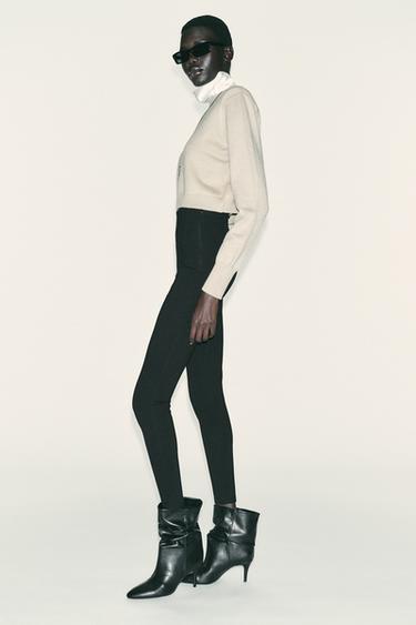 LEGGINGS BODY SHAPING - Nero di Zara