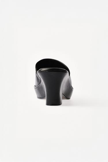 SABOTS EN CUIR WILLY CHAVARRIA X ZARA - Noir de Zara - Image 3