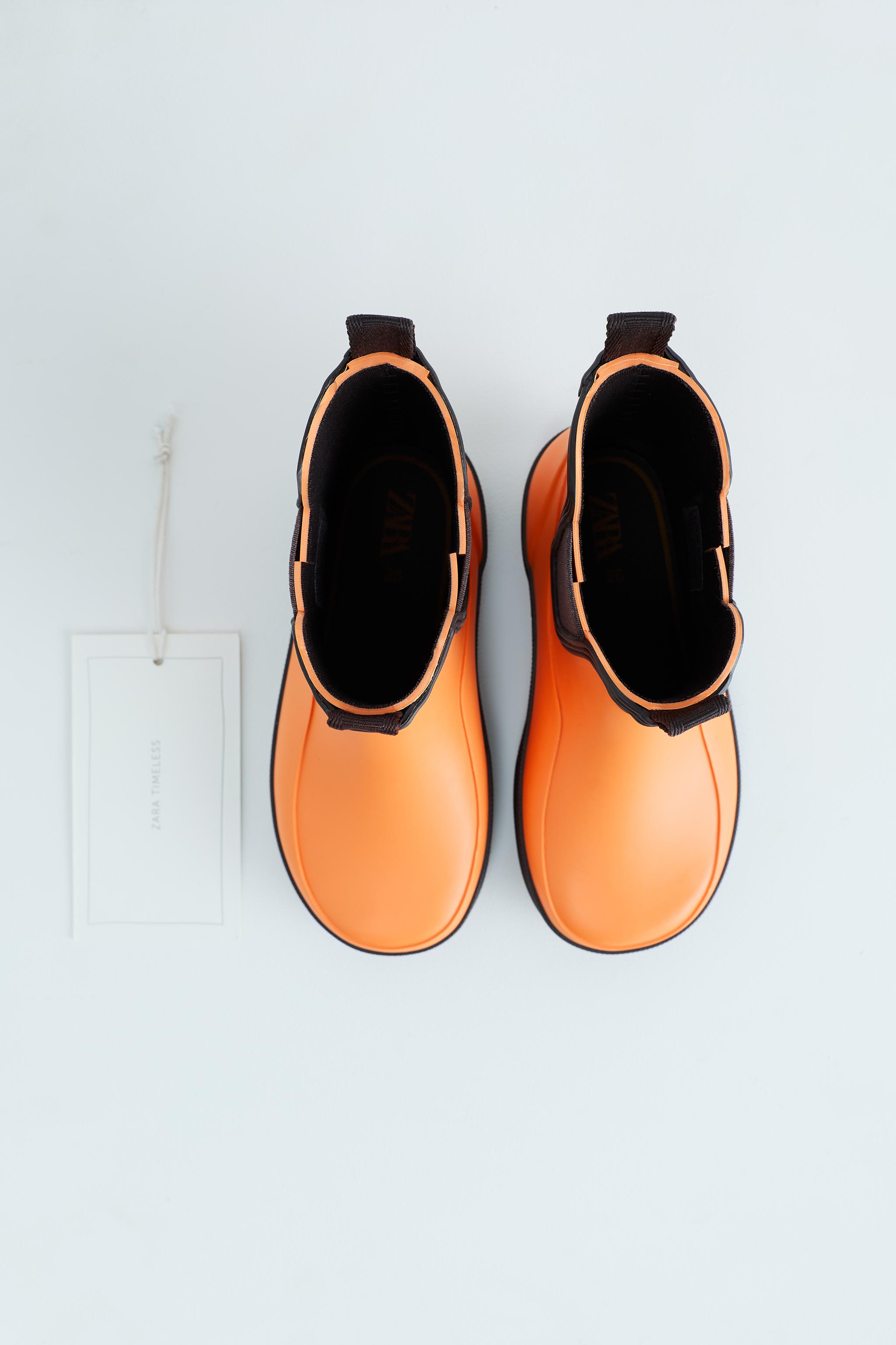 ZARA TIMELESS - BOTTES DE PLUIE COULEUR