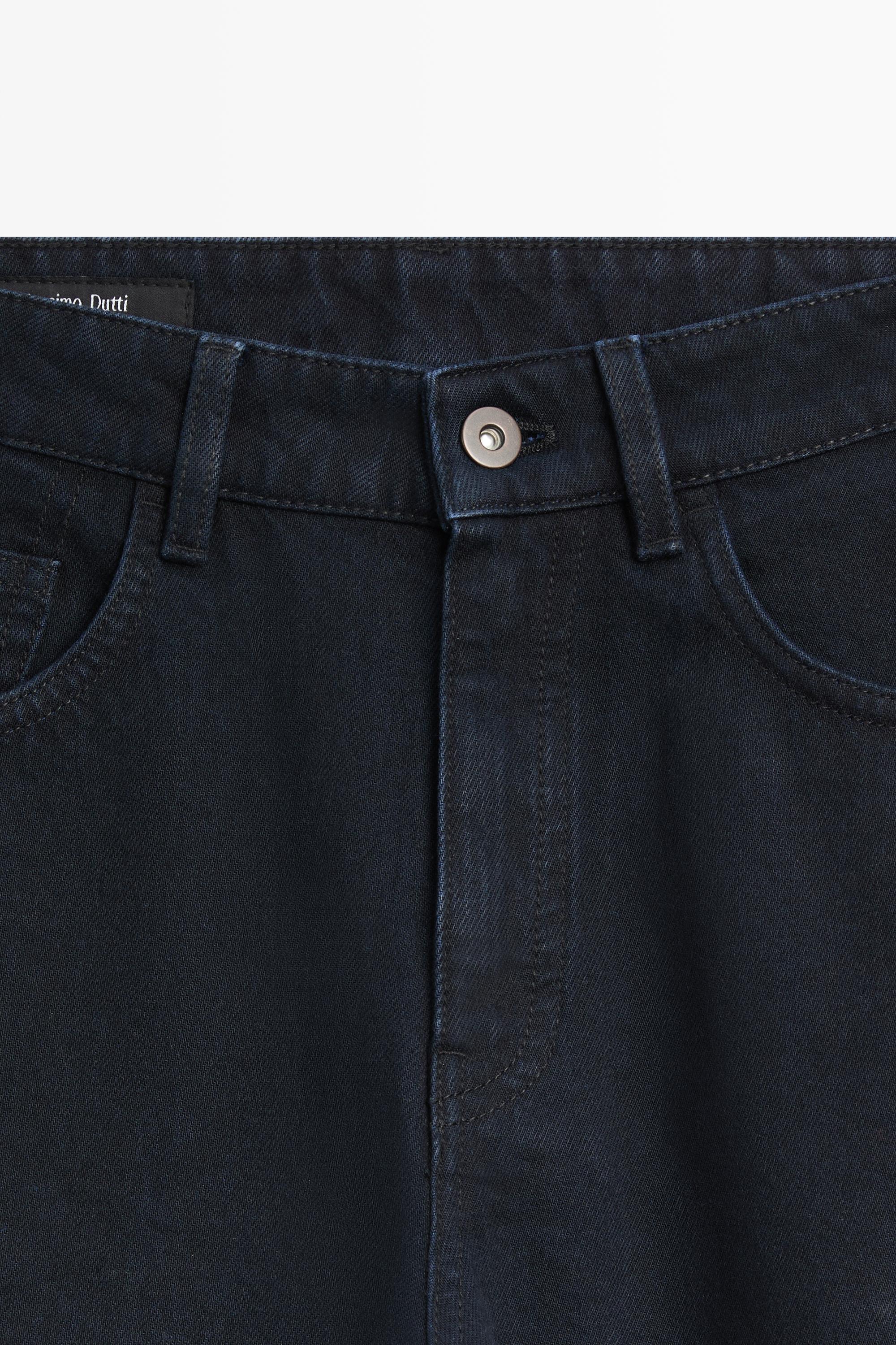 High-waist barrel fit jeans