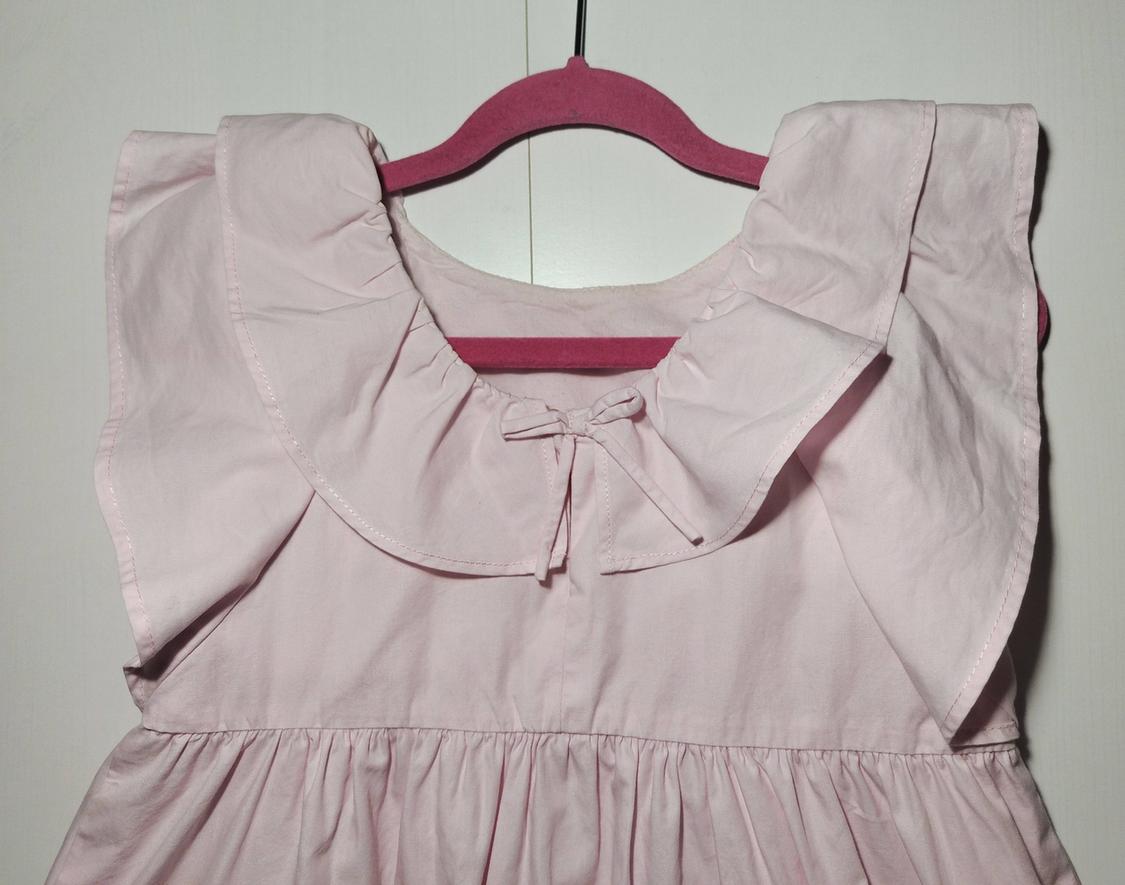 RUFFLED POPLIN DRESS - Image 4