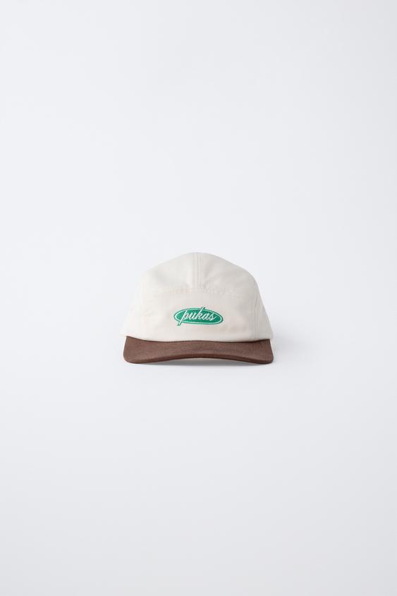 PUKAS SURF EMBROIDERED CAP - Khaki by Zara - Image 0