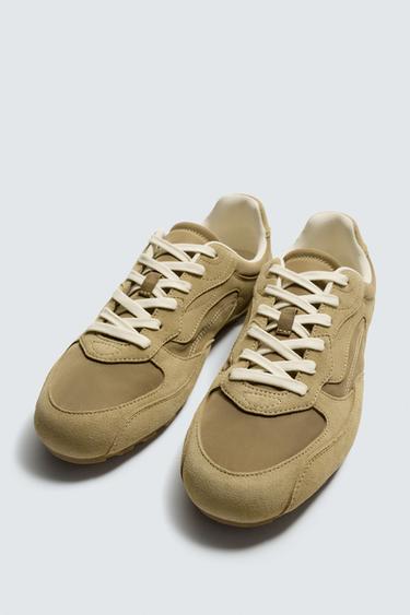 BASKET STYLE RÉTRO - Marron sable de Zara - Image 4