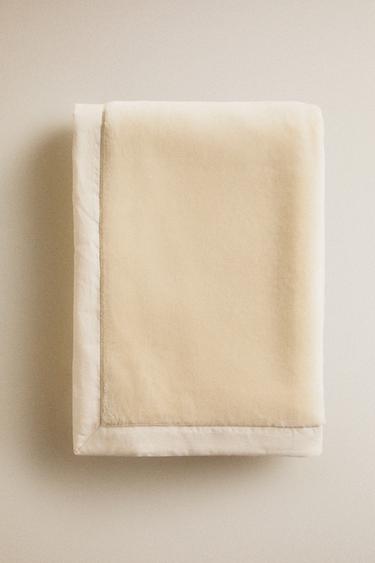 Zara PAMUČNO ĆEBE ZA BEBE OD FILCA – Ekru