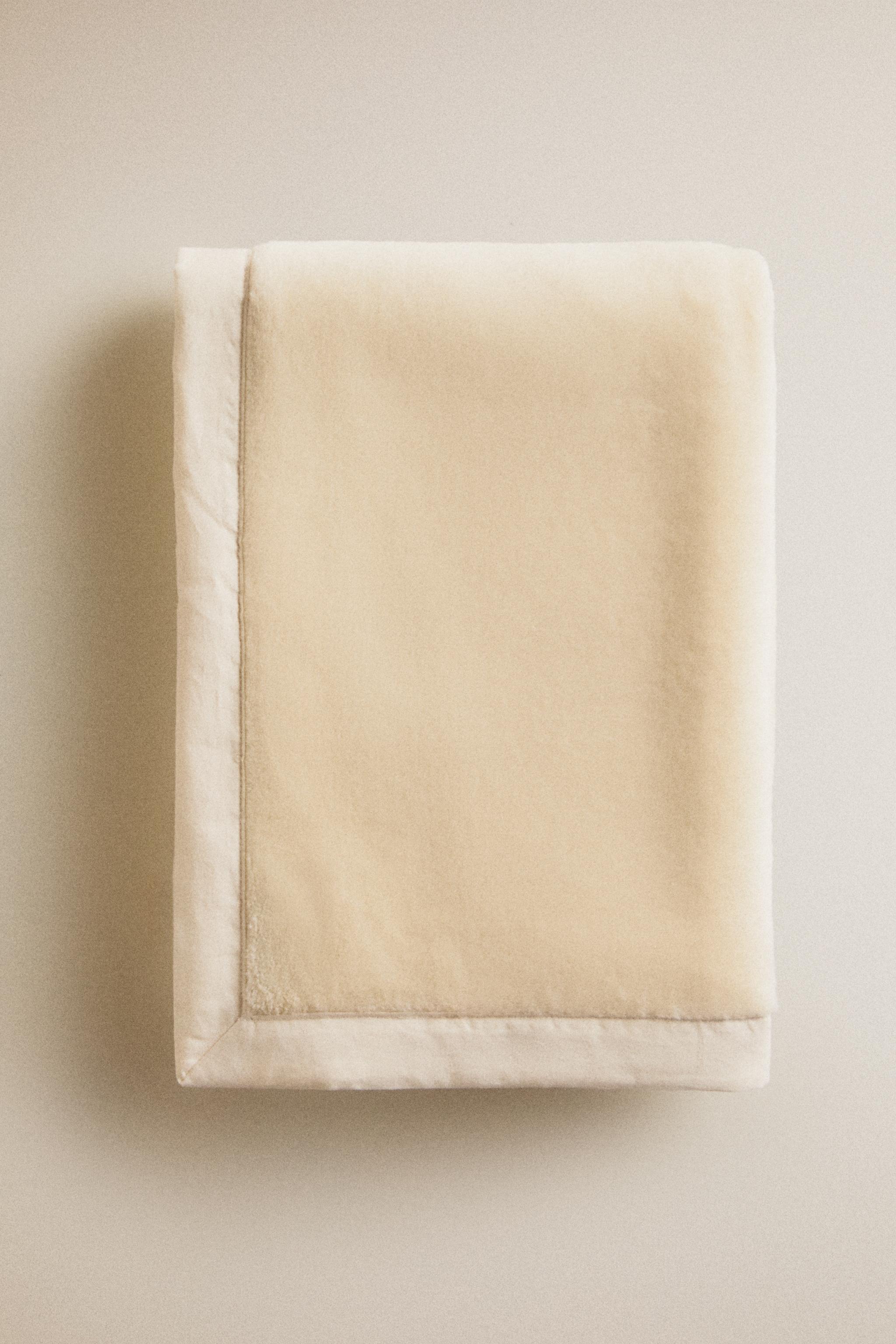BABY FLEECE COTTON BLANKET