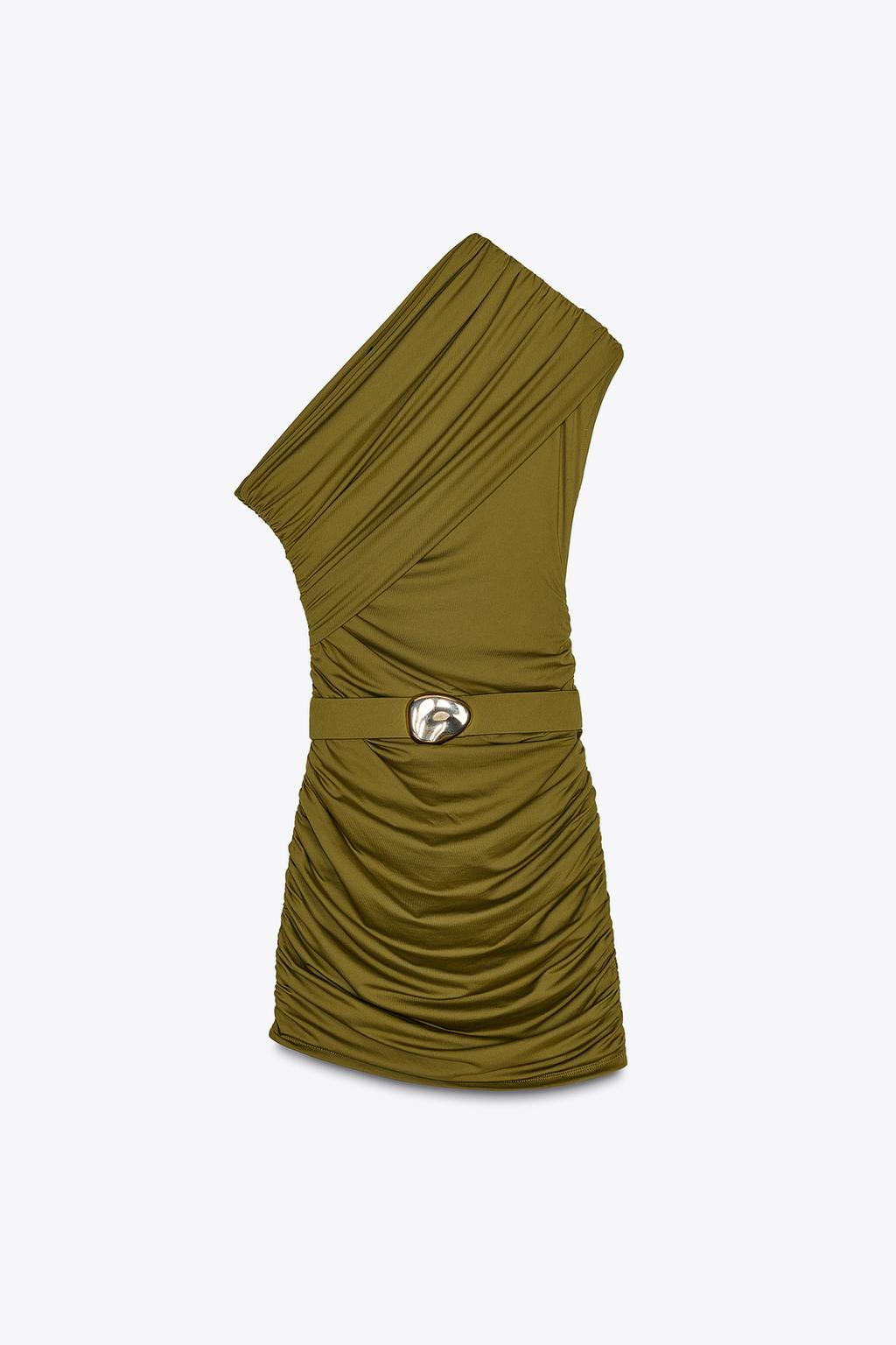 Thumbnail image for ASYMMETRIC GATHERED DRESS
