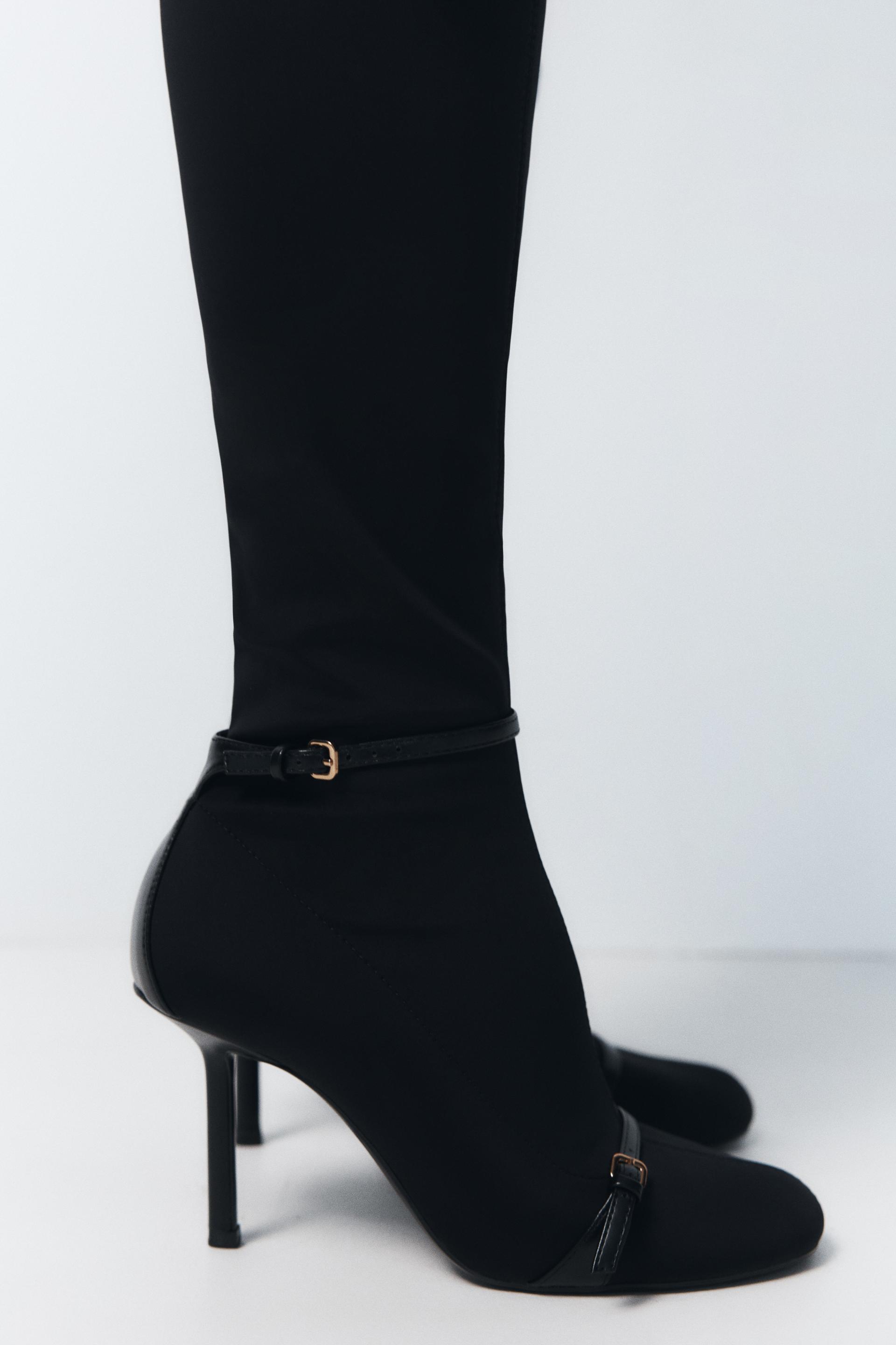 zara heel boots
