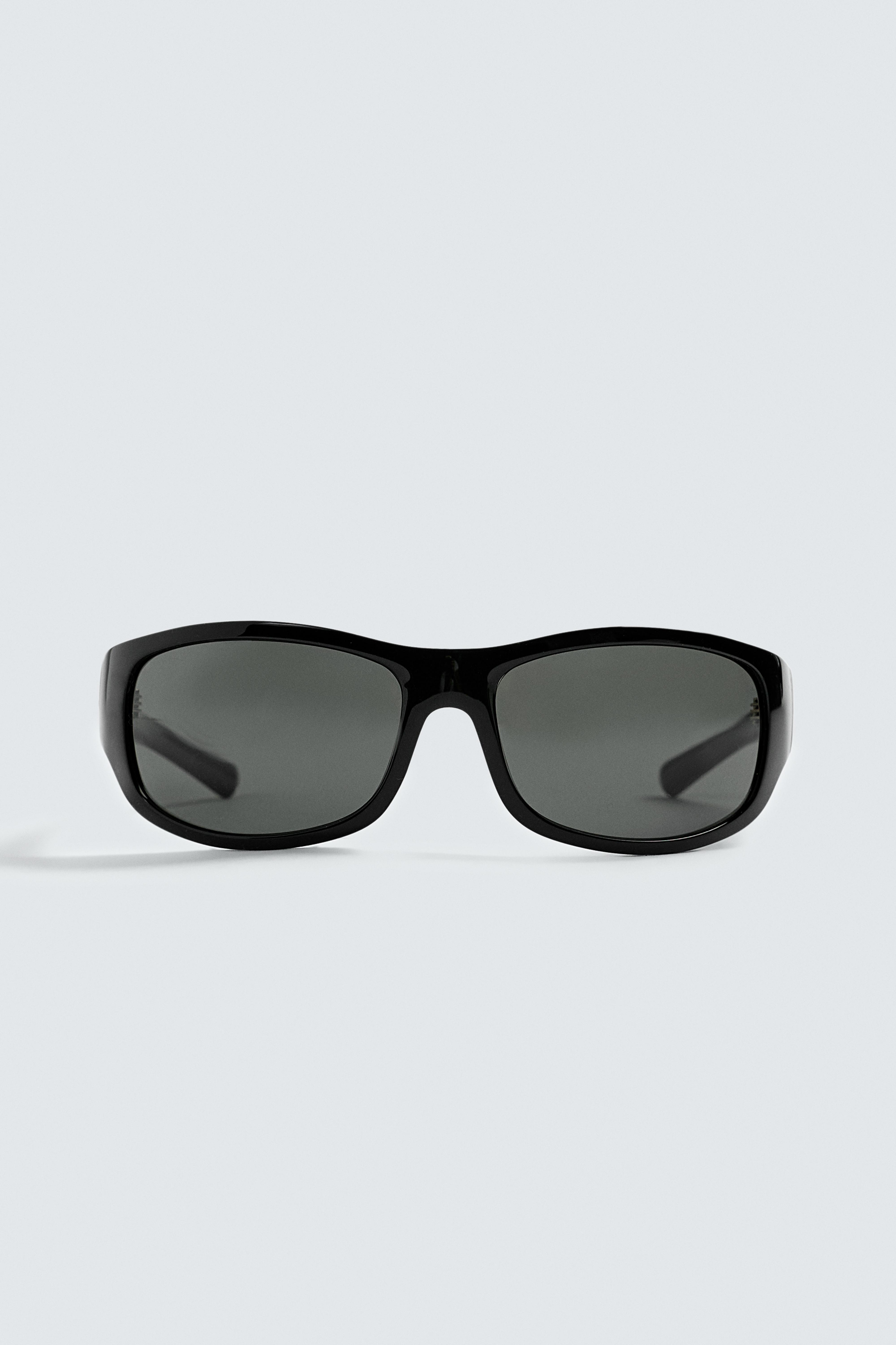 LIMITED EDITION OVAL SUNGLASSES - Black | ZARA United States