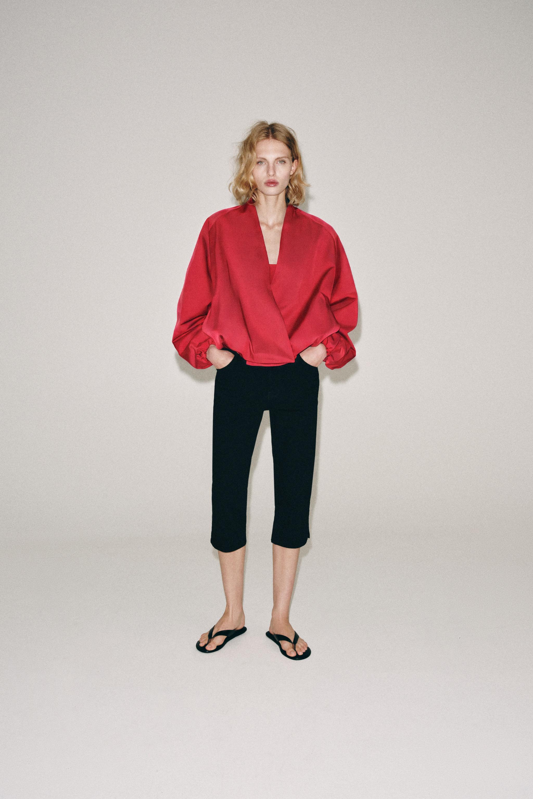 ZW COLLECTION ボンバージャケット - ピンク | ZARA Japan / 日本