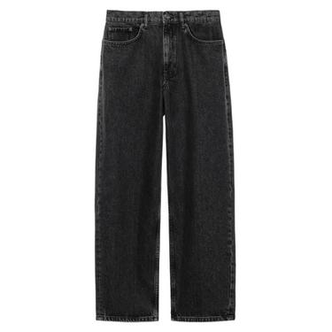 Zara VREĆASTE FARMERKE – Crna