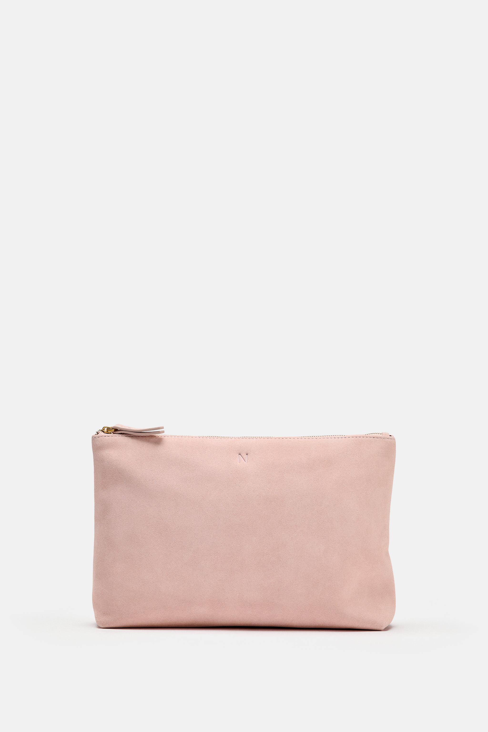 Женские сумки Zara SUEDE TOILETRY — фото 6