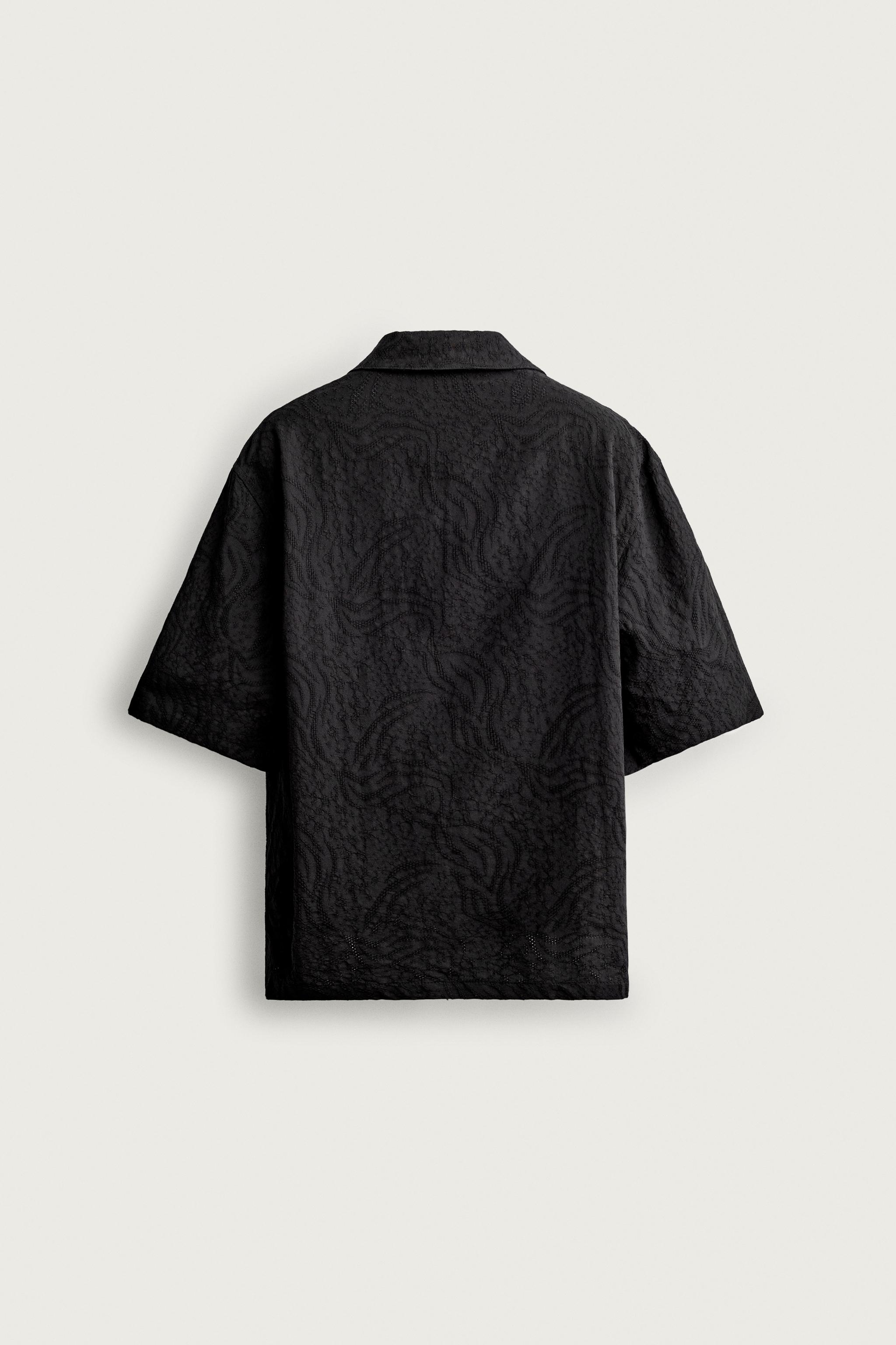 RELAXED FIT JACQUARD POLO SHIRT