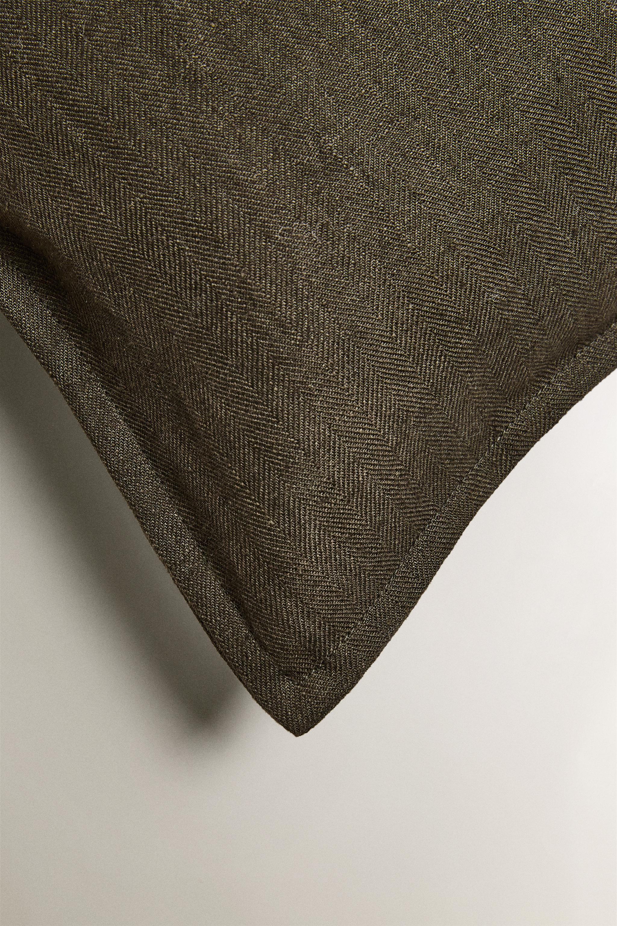 HOUSSE DE COUSSIN LIN