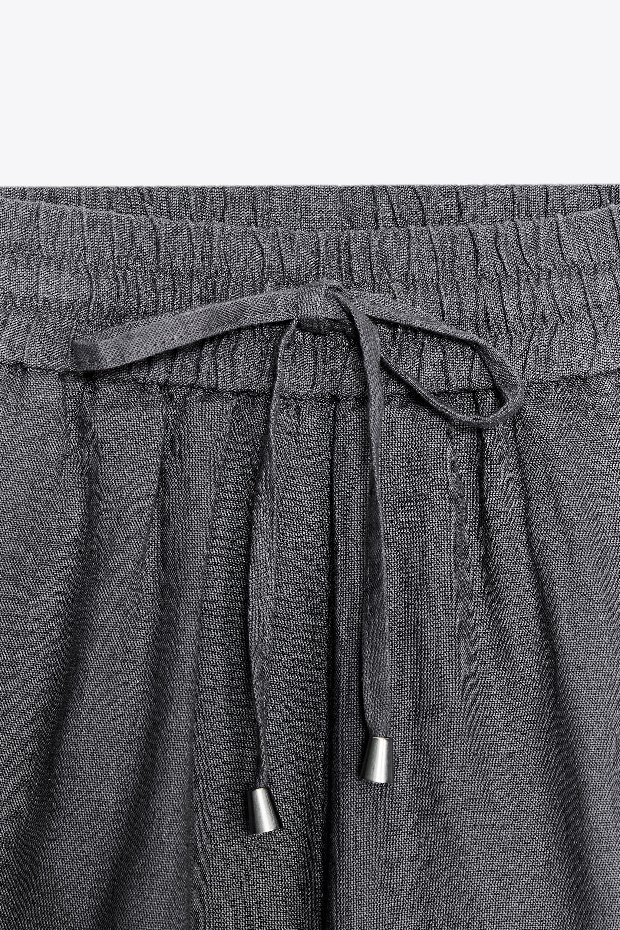 LINEN BOXER SHORTS
