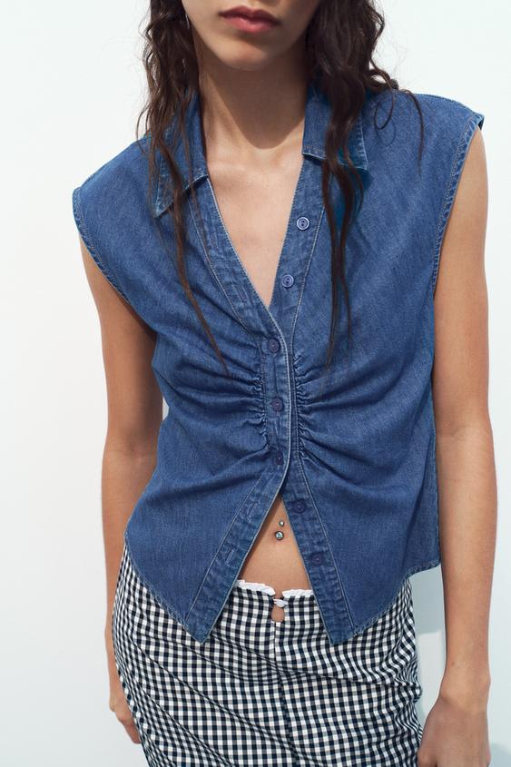 Womens Denim Tops, Everyday Low Prices