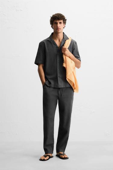 SETELAN KATUN - LINEN - 853 dari Zara