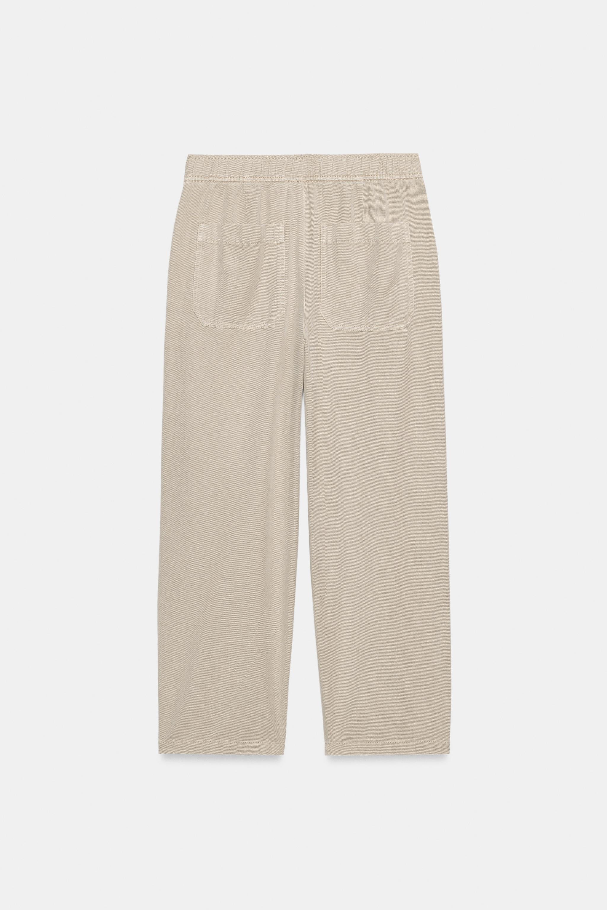 LASTİKLİ BEL PANTOLON - Görsel 7