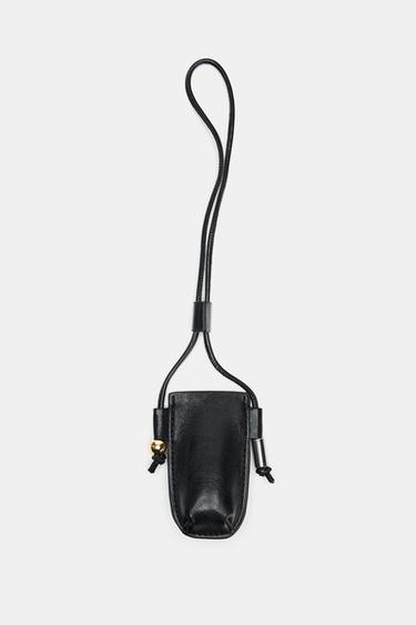 PERFUME BAG CHARM — Black 1