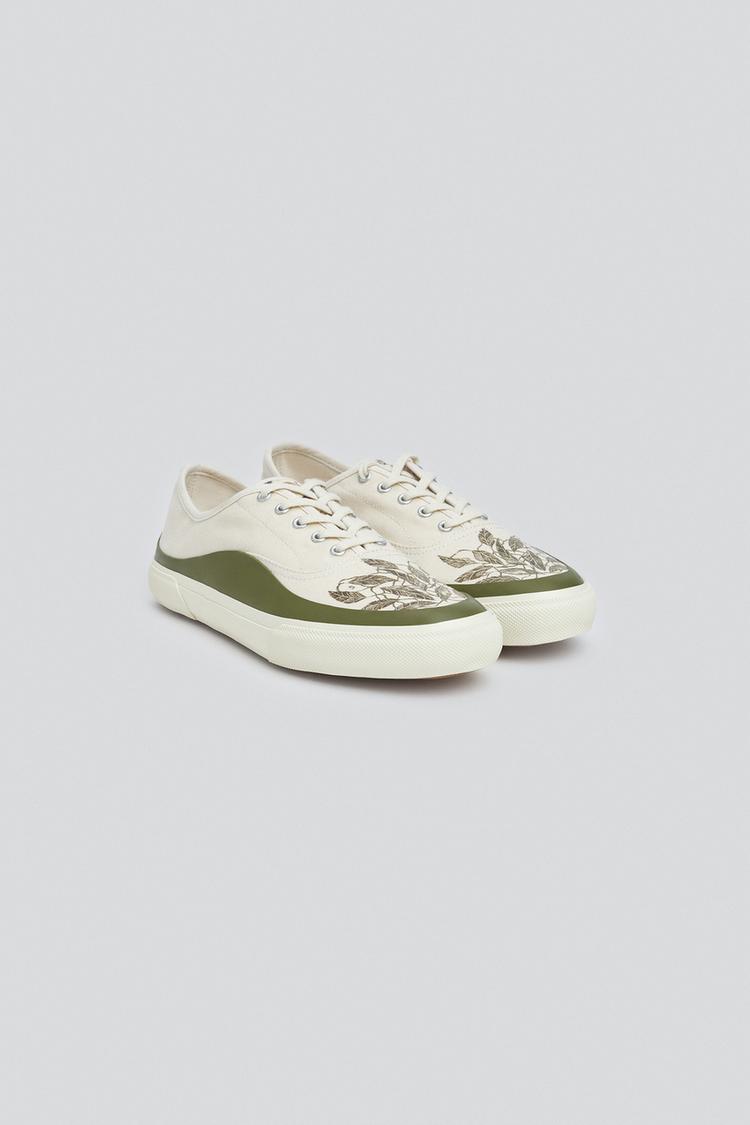 Zapatilla canvas con estampado