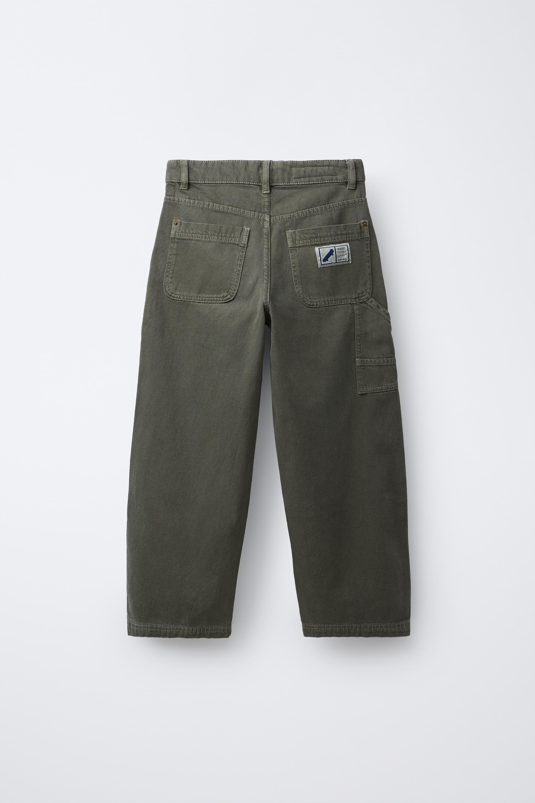 CARPENTER PANTS - Khaki | ZARA United States