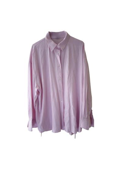 LINEN BLEND WOMEN SHIRT