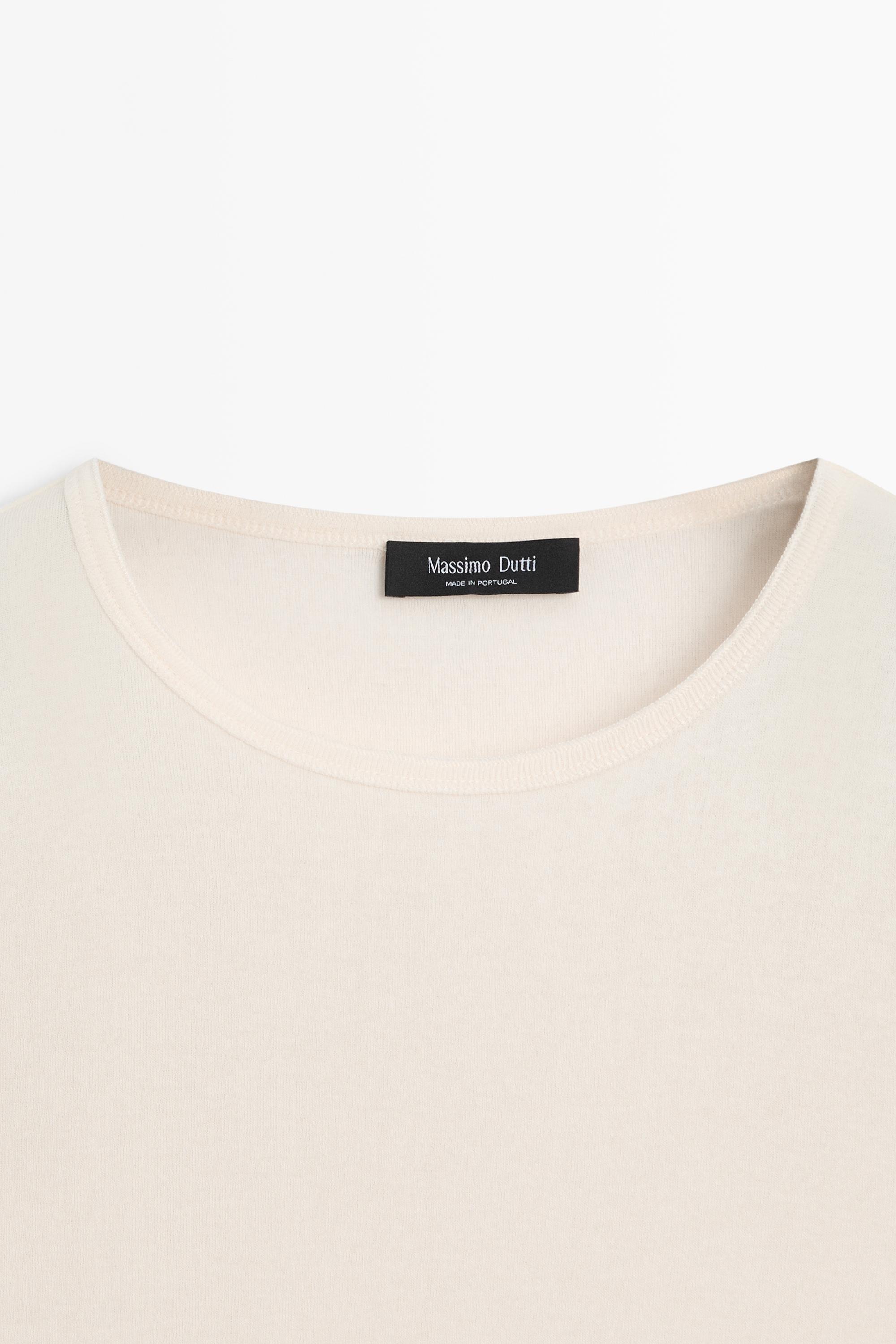 Cotton blend T-shirt