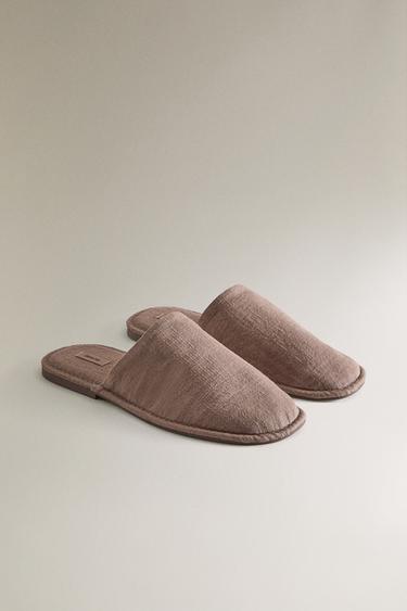 RAMIE MULE SLIPPERS - Brown by Zara - Image 1