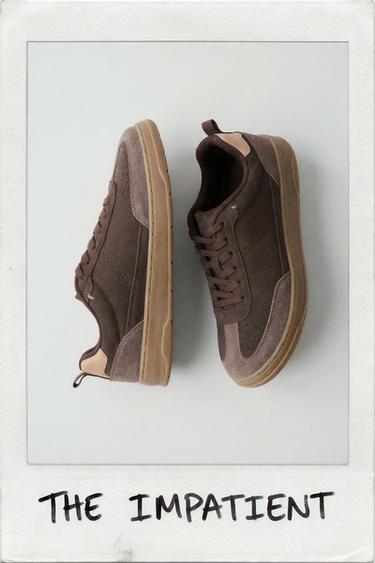 BAMBA PIEL BAREFOOT - Marrón de Zara