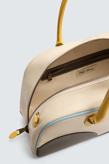 SAC BANDOULIÈRE EN CUIR HARRY LAMBERT FOR ZARA X DISNEY - Blanc ivoire de Zara - Image 6