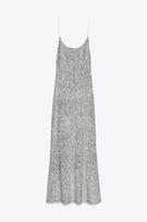 SEQUINNED CAMISOLE DRESS