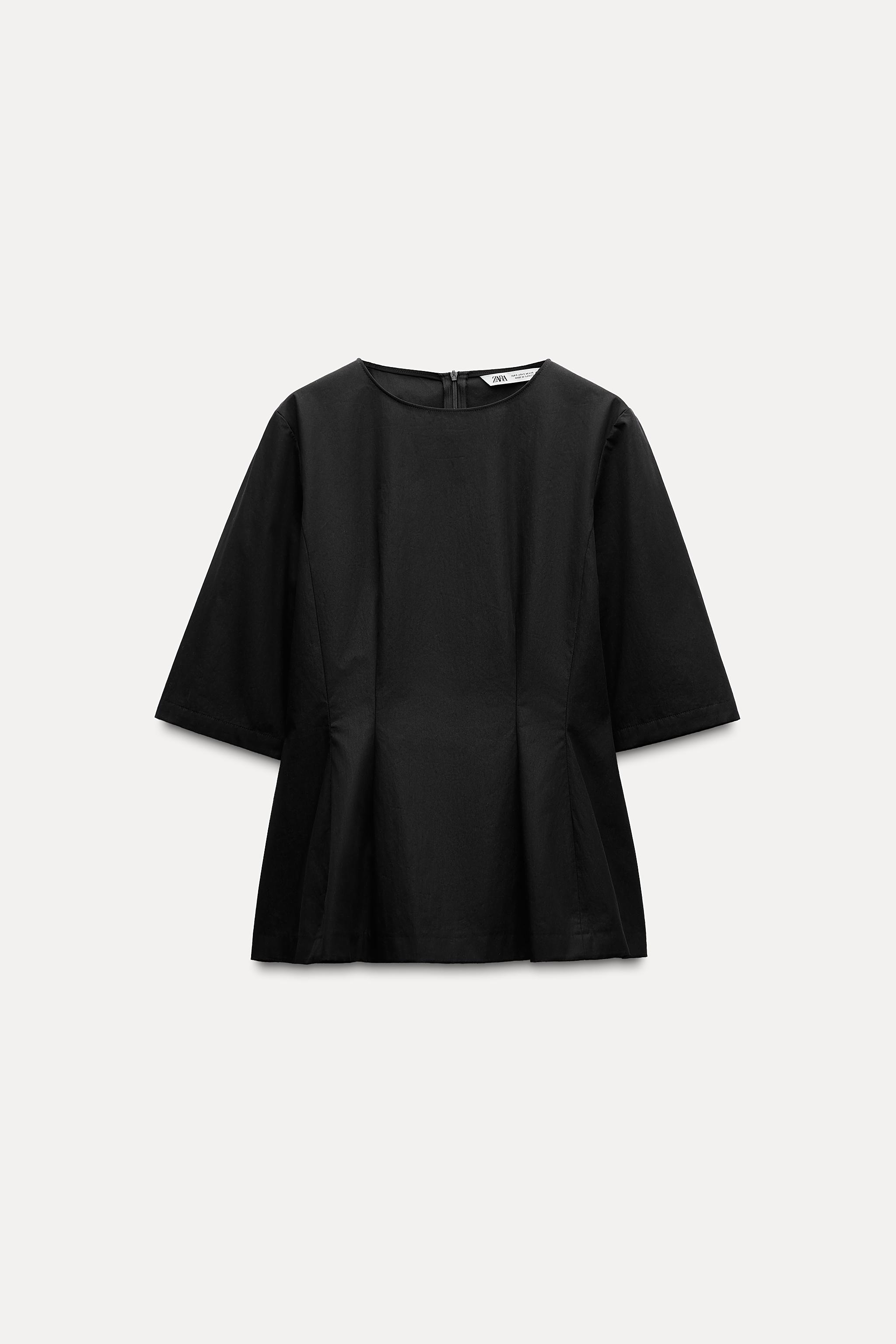 オファー zara ペプラム スウェット