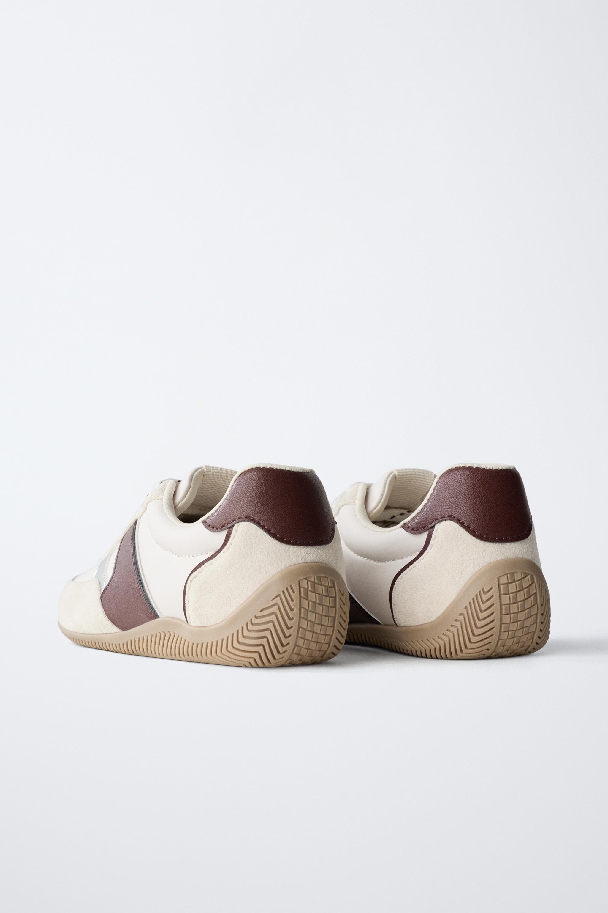 Детские кроссовки Zara CONTRASTING SNEAKERS — фото 6