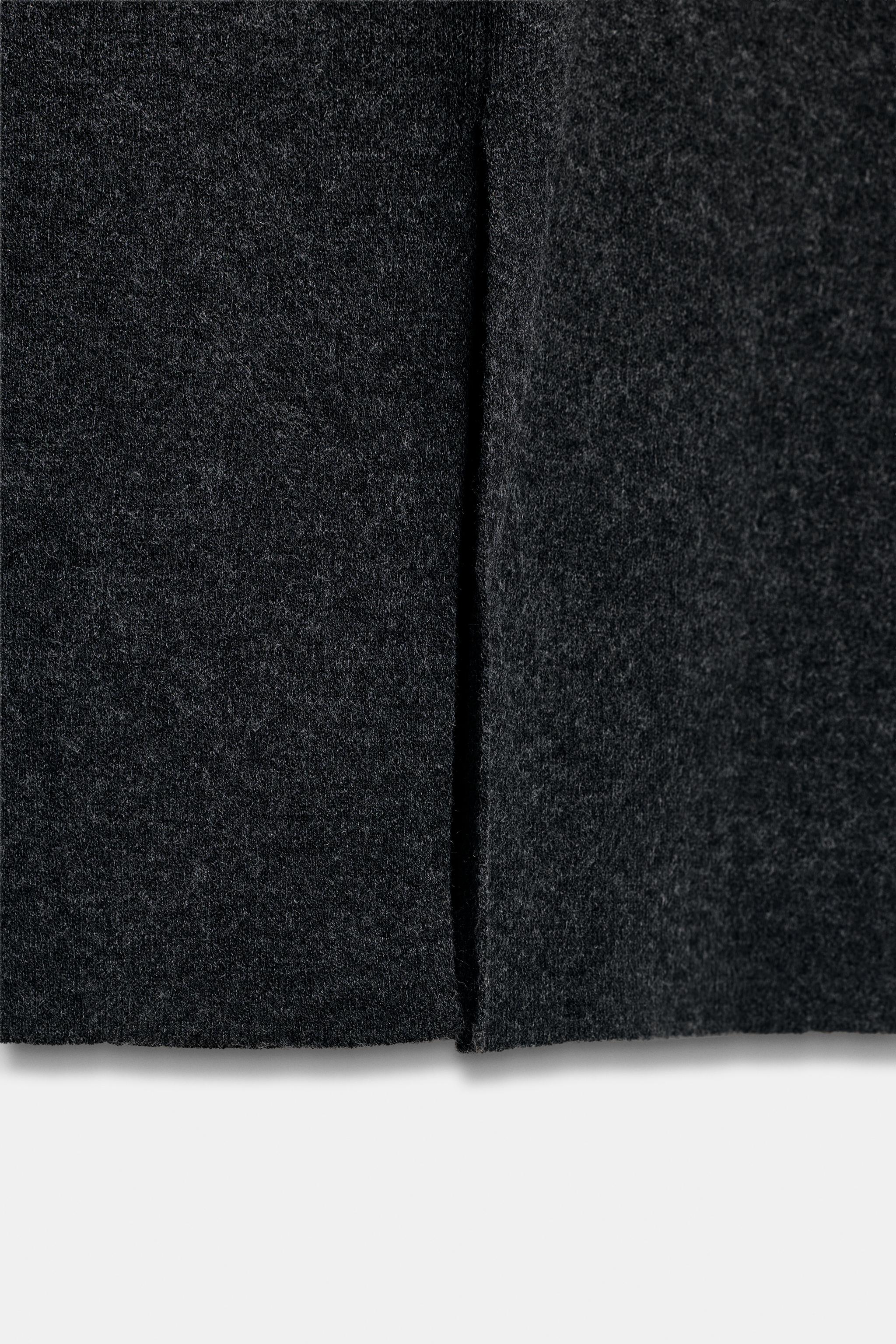 KNIT MIDI SKIRT