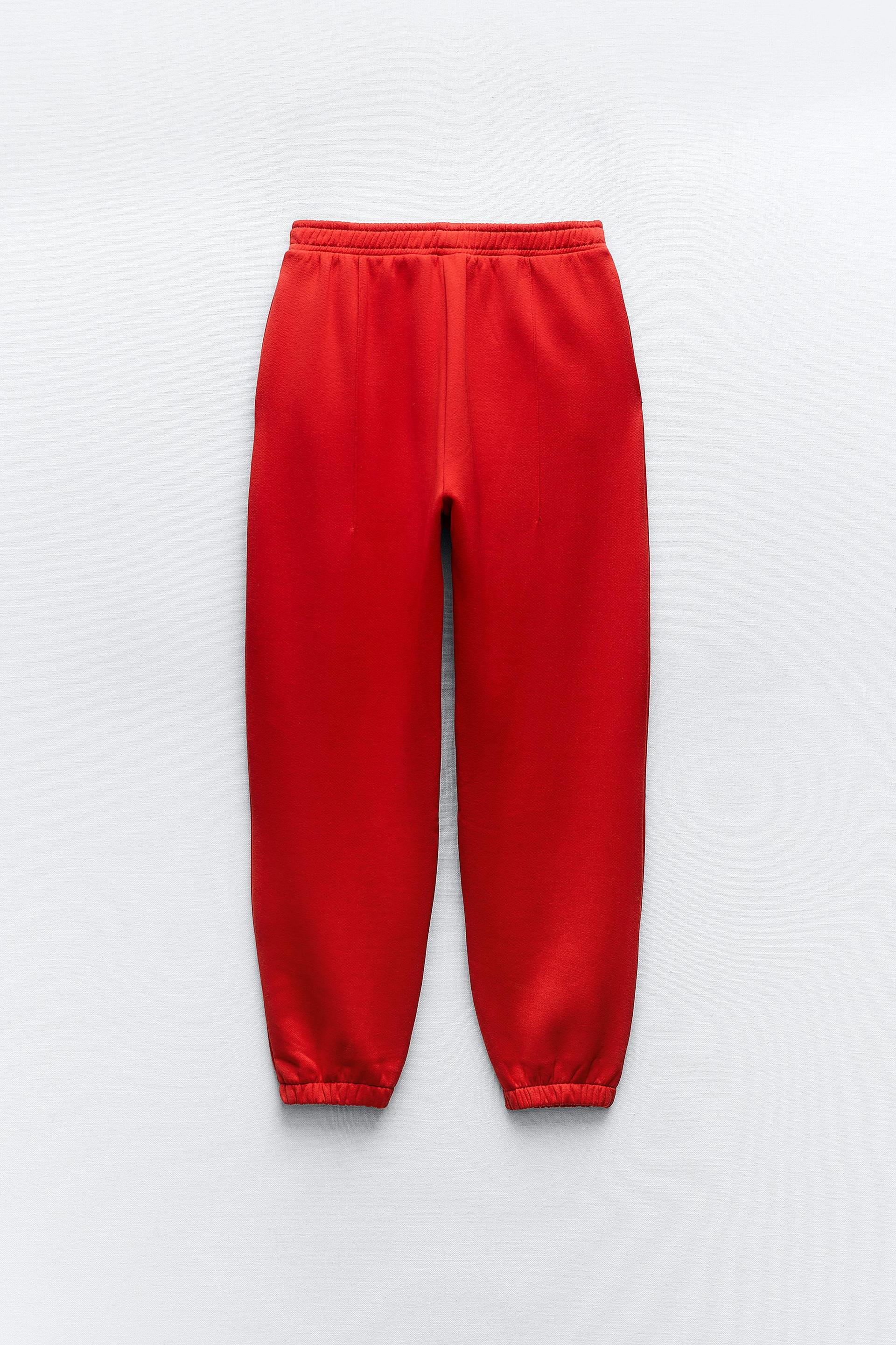 Red Jogger Pants