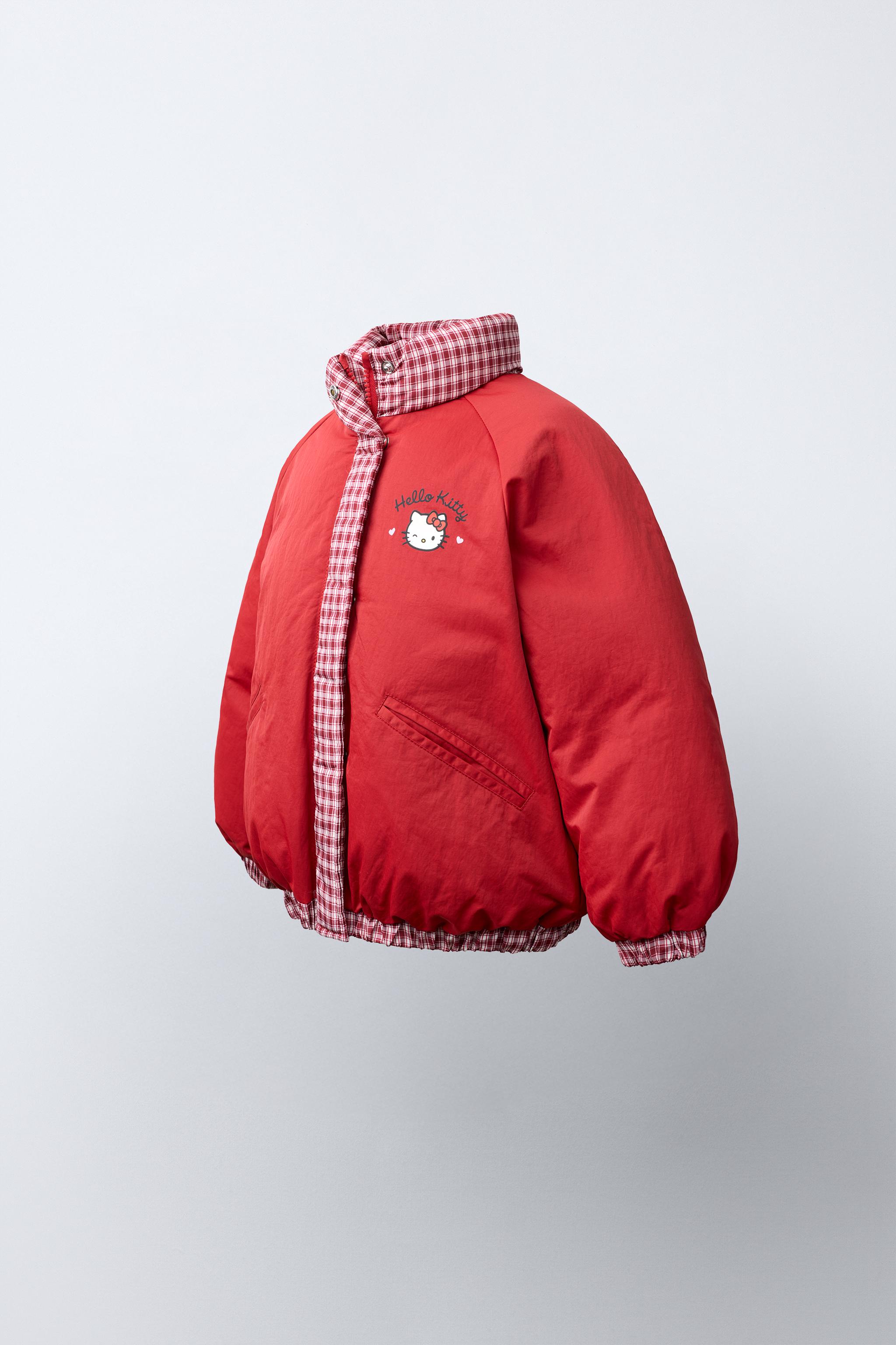 HELLO KITTY © SANRIO PADDED JACKET - Red | ZARA United States