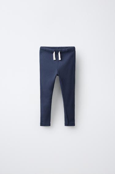 LEGGING RIB - Azul de Zara - Imagen 0