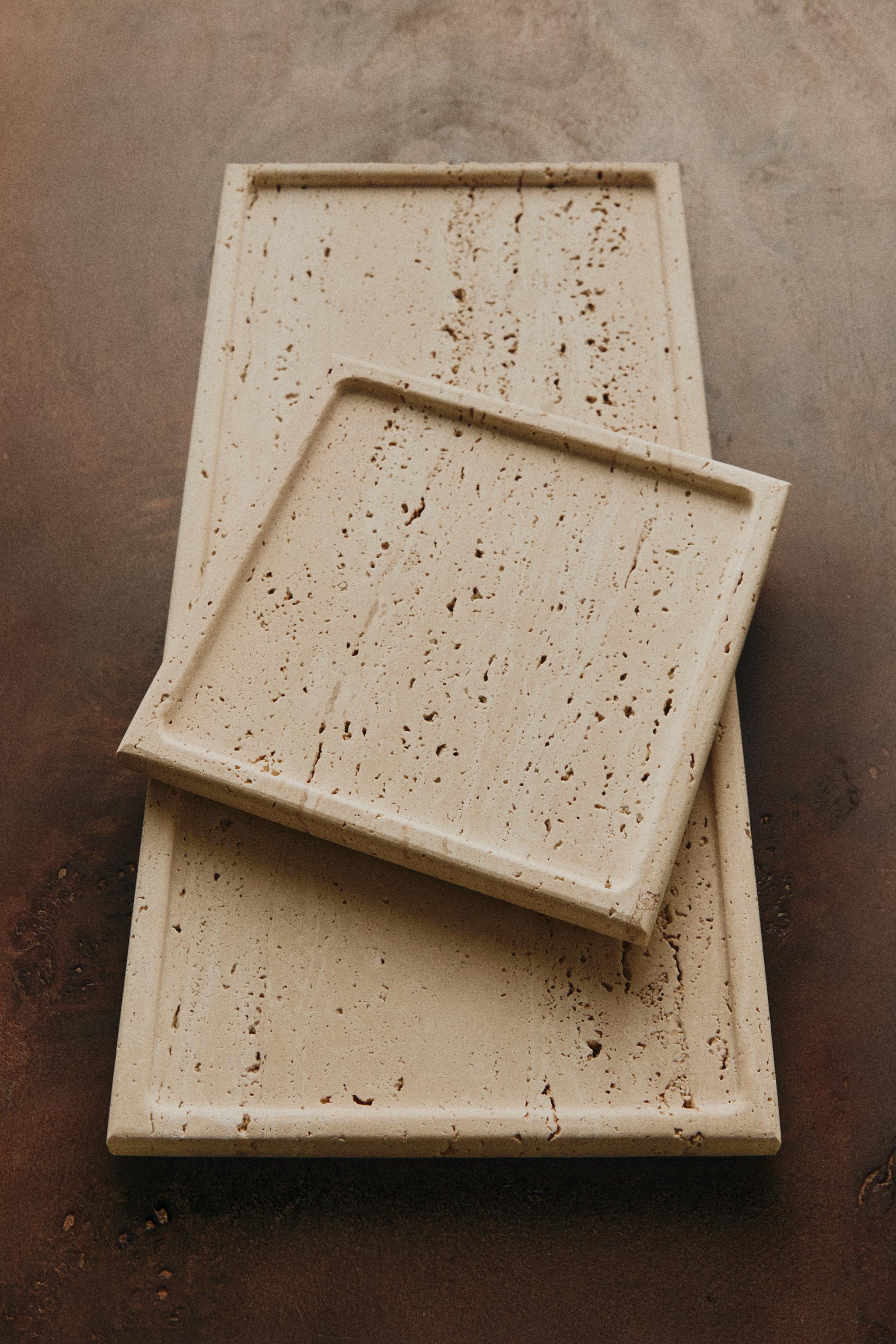 PLATEAU MARBRE BEIGE
