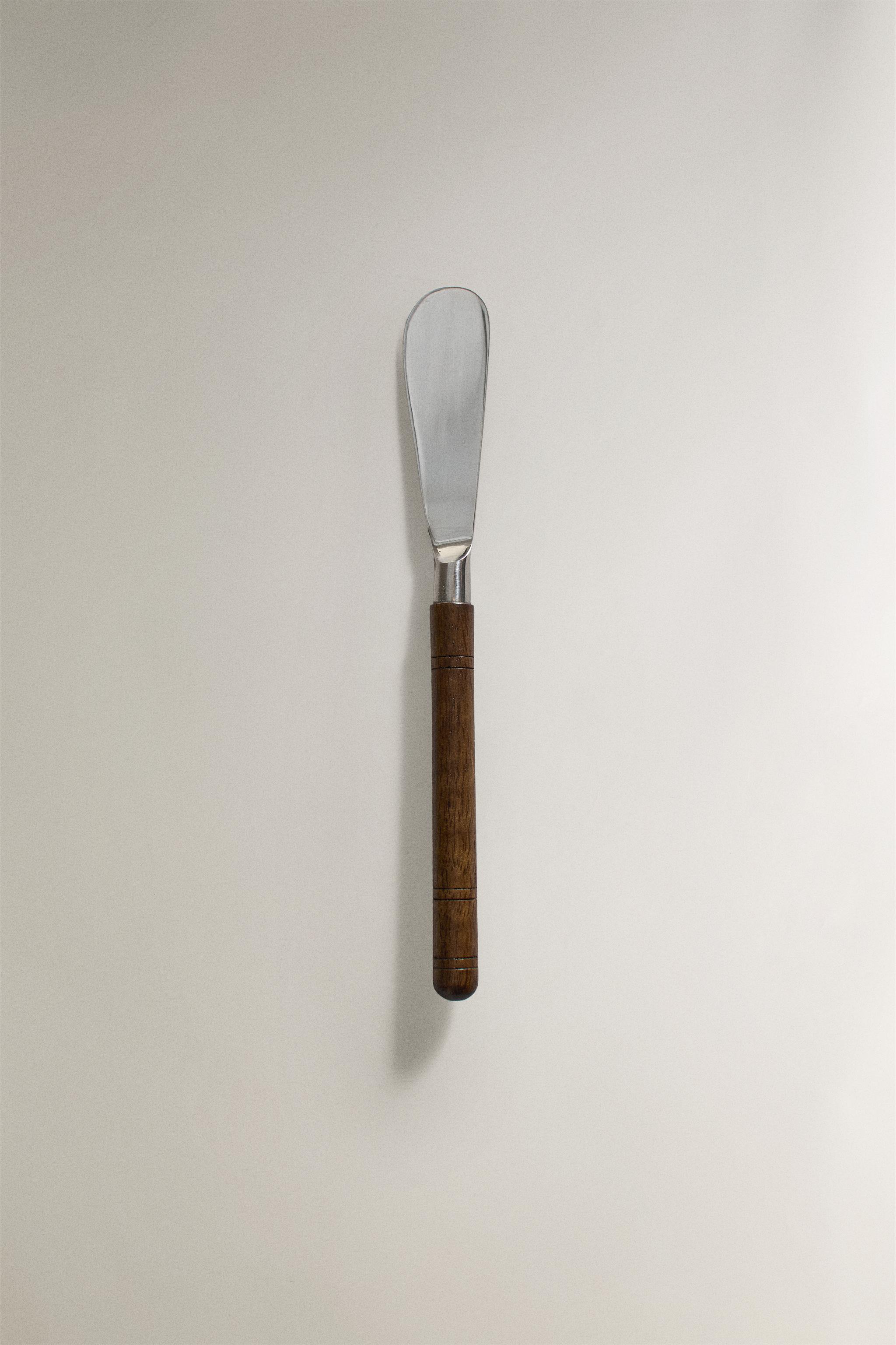 BUTTER KNIFE WITH MANGO WOOD HANDLE