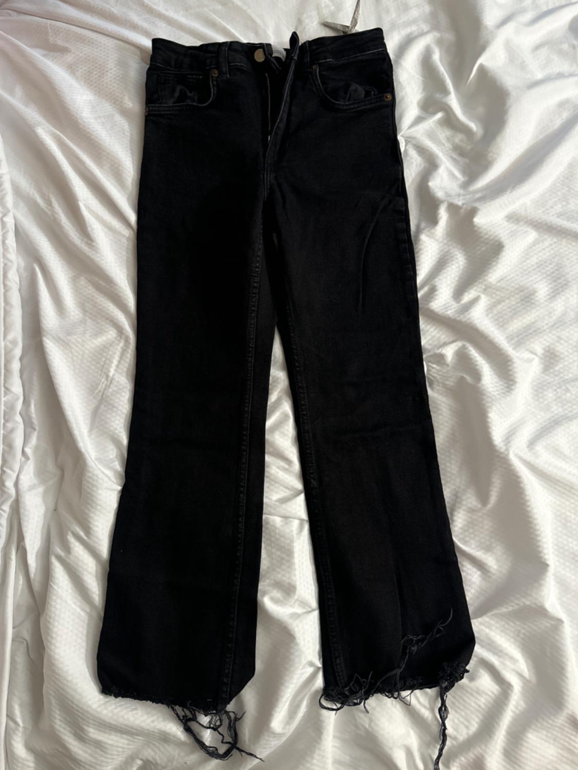 JEANS CROPPED FLARE